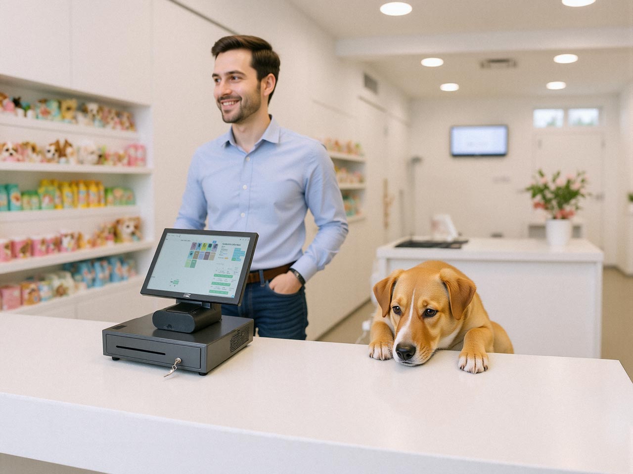Kassensystem Hundesalon TIM.POS – Tierhistorie Terminkalender Offline